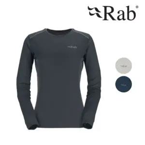 RAB 랩 포스 LS 티 QBL-08 여성용 / 긴팔티 활동성 기능성티셔츠