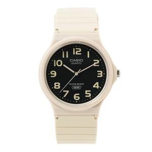 빔스 보이 카시오 MQ24 컬러 여성용 시계, 베이지(모래)