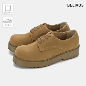 [빌리버스]빌리버스 남자 스웨이드 로퍼 통굽 키높이 보트슈즈 BH753