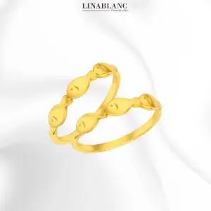 [우노카테네] 24K 행운 물고기 쌍반지