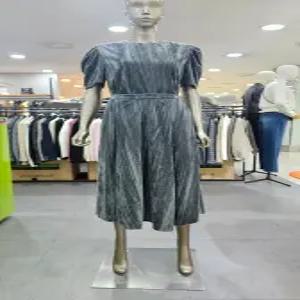 시슬리/애플아울렛/보아 벨벳 퍼프 소매 블라우스 SAWS41461