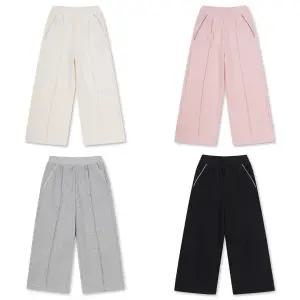 [롯데백화점]탑텐키즈 여아) 테마 윈터캠프 라이트플리스 와이드 스웨트팬츠 MKE4PT2101