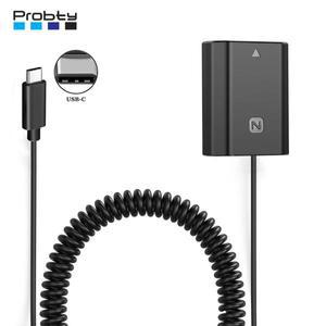 NP-FZ100 A7III 더미 배터리 어댑터 소니 알파 A6600 A1 FX3 카메라용