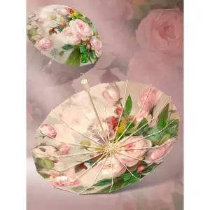 일본 접이식 우산 16k 2컬러 로즈 392plusm 양산 콜라보 풀카본