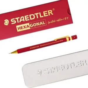 스테들러/헥사고날 샤프 버건디레드 925 77 리미티드에디션 한정판 졸업,입학선물