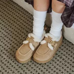 [엘리자베스스튜어트](대구신세계)[예약판매] 메리제인 퍼 로퍼 EBAL57763