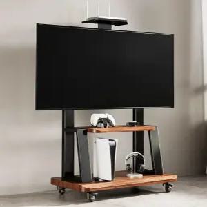 대형tv 거치대 모니터 이동식 스탠드 선반