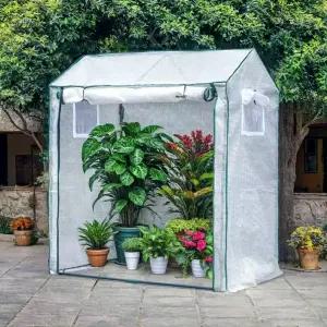 화분 미니 비닐하우스 프레임 투명 텃밭 조립식 온실