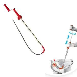 고품질 변기 막혔을때 하수구 뚫기 배수구 뻥뚜러 관통기 뻥뚜러 (WFFGOK3)