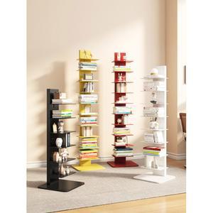 북타워 서재 선반 4단 북쉘프 진열대 화이트 7단 철제 블랙