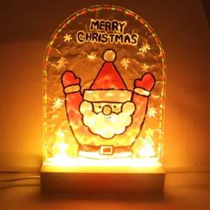 겨울 크리스마스 아크릴 무드등 만들기 DIY 키트 1인