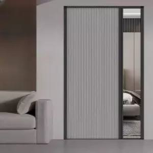 무타공 중문 셀프설치 슬라이딩 가림막 현관 간이 베란다 가정용 폴딩도어 단색