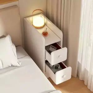 해이프 침실협탁 미니 좁은 25cm 수납장 틈새 침대