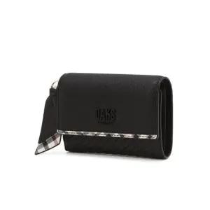 [갤러리아] DCWA6E222BK 닥스 버킹엄 블랙 소가죽 3단 반지갑