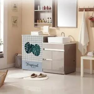 가림막천세로형 주방창문가리개 찍찍이커튼 거북이잎 (WFFNKQA)