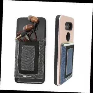 휴대폰 카드지갑 스판소재 교통카드 신용카드 다중수납 접착식 젤리 홀더 케이스