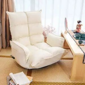 1인용 좌식 리클라이너 체어 원룸 패브릭 자취방