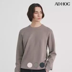 [롯데백화점]애드호크 남성 베이직 라운드넥 풀오버 니트 HBALK92