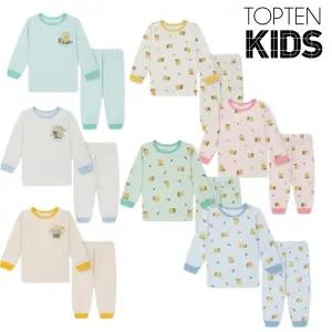 [탑텐키즈](의정부점)(공용) 유아 온에어 립배색 셋업 MKF4UI3303