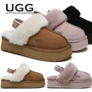 에버어그 25년신상 디스케트 플랫폼 키높이 밴딩 호주 양털슬리퍼 어그슬리퍼