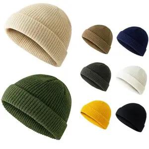 데일리 숏비니 커플 남녀공용 모자 겨울 패션 골지