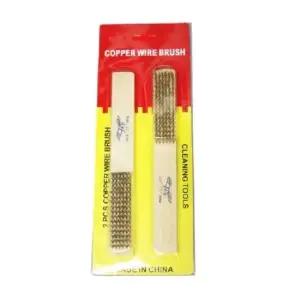 원목 쇠솔 19.5cm 2p 청소솔 철브러쉬 철솔 청소용솔 찌든때솔녹제거 불판 바닥구석청소