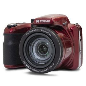 KODAK PIXPRO AZ425-RD 20MP 디지털 카메라 42X 광학 줌 24mm 광각 1080P 풀 HD 비디오 이미지 안정화 리튬 이온 배터리 3인치 LCD 브이로그 카메라(빨간색)