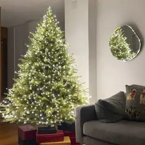 크리스마스 트리 1.2M PE 고급 전나무 장식 2025년 신상 거실 인테리어 소품