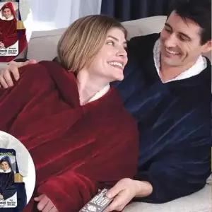 방콕후드담요 극세사 입는담요 집순이담요 블랭킷 캠핑 집돌이담요