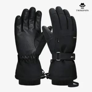 트윈스파파 카드 포켓형 남성 여성 스마트폰 터치 스키 장갑(P0000UBB)