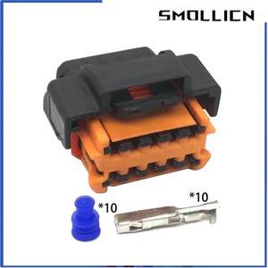 10 핀 자동차 방수 커넥터 헤드 램프 라이트 플매트 카펫 러그 98788-1201 푸조 308 시트로엥 르노 용 터미