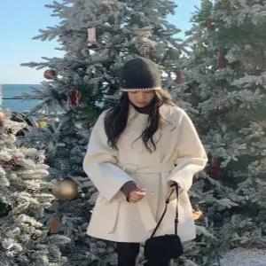 [CRKO] 엘모린 울 하프코트 / 프리미엄코트 / 부클코트