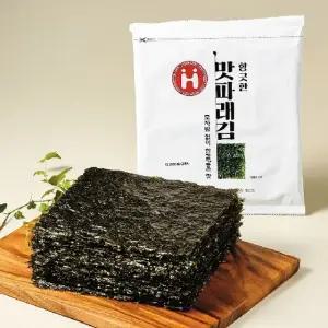 해농 세번구운파래김 20봉(총200매, 봉당 10매)