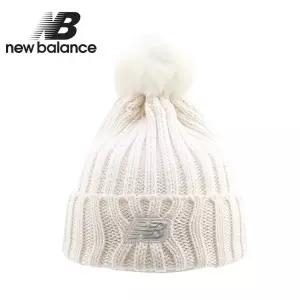 뉴발란스 키즈 여아 글리터 미드 방울 비니(NK8BDF404G-39)_아이보리