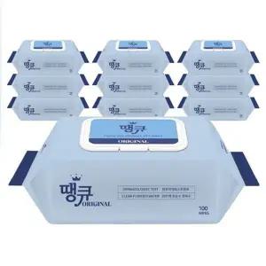 [NS홈쇼핑][땡큐] 오리지널 물티슈 100매 x10팩 물티슈 티슈 대용량[35599637]