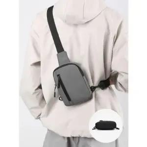 남성 메신저 크로스백 1P 등산 여행 핸드폰 수납 가방 WFKXQ9P