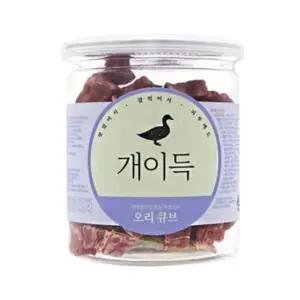 고품질 개이득 200g (오리 큐브) 강아지 (WFG63DD)