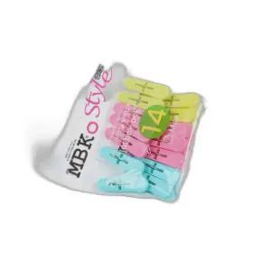 스타일 빨래집게 중형 14P 세탁용 집게 생활용품 세트 빨래집게 집게 빨래