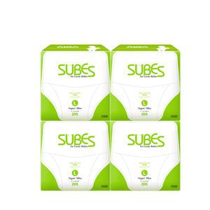 슈베스 슈퍼슬림 팬티형 기저귀 대형 4팩, 80매