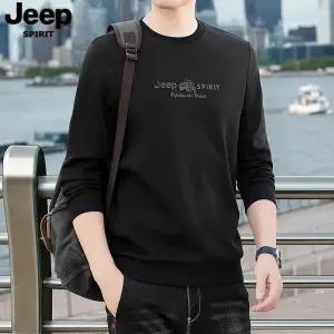 JEEP SPIRIT 남자 춘추 긴팔 맨투맨 데일리룩 루즈핏 라운드티