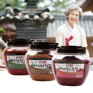 순창가 다시마 된장 1.8kg 장류 매실 고추장 쌈장