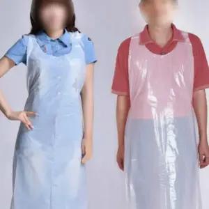 일회용앞치마 100매 비닐앞치마 주방 부엌 김장