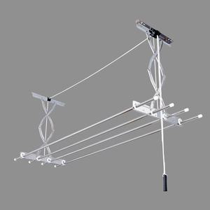 베란다 빨래건조대 올스텐 천정건조대 2단