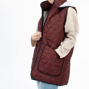 겨울앞치마 냉동창고 간절기 누빔 퀼팅 보온 방한 조끼 RM02