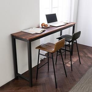 멀바우 원목 홈바테이블 1200 세트 바의자 2개포함