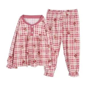 필굿 여아동 극세사 피치기모 수면잠옷세트 따숨이 아기 유아 주니어 유치원 초등 중 고등학생 파자마파티 홈웨어 실내복