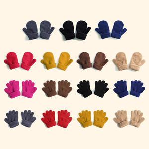 리빙엔터 솔리드 유아 넥워머 목도리 머플러 겨울목토시 단체 선물 겨울용 아동 후드 방한넥워머 유아장갑