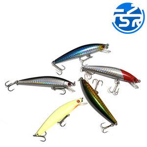 5컬러 쏘가리 배스 미노우 농어 바다 루어낚시 채비