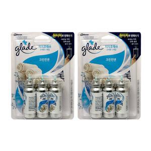 그레이드 터치후레쉬 크린린넨 (코튼향) 리필3입 2개