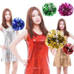 치어리더 응원 수술 투톤 도구 용품 운동회 축제 공연 파티 체육대회 단체 이벤트 경기 단체 시합 행사